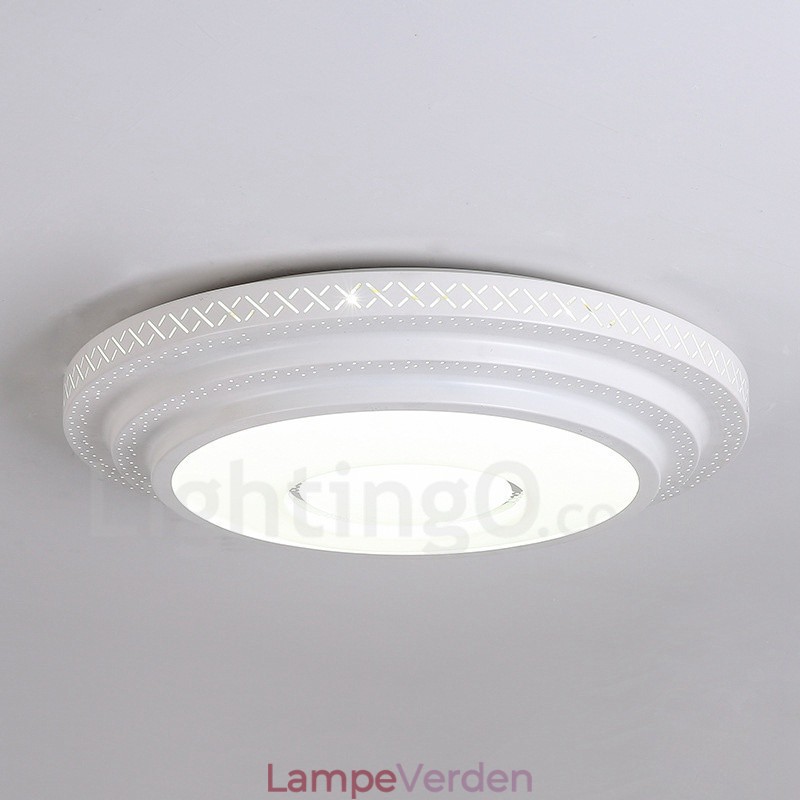 Moderne moderne integreret metal flush Mount Light