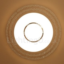 Moderne moderne integreret metal flush Mount Light