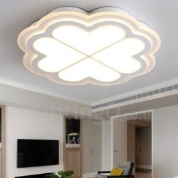 Moderne moderne integreret metal flush Mount Light