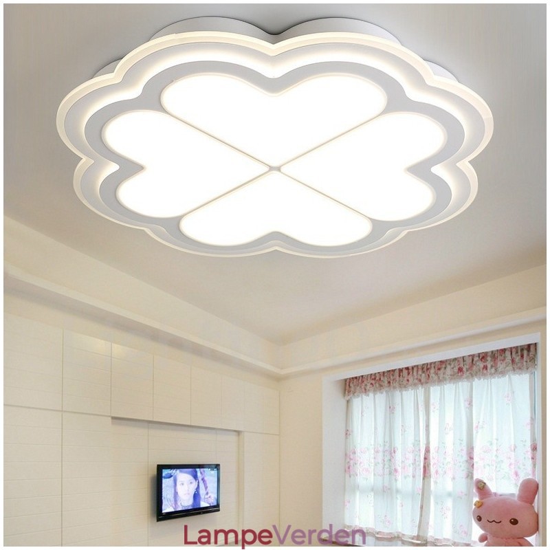 Moderne moderne integreret metal flush Mount Light