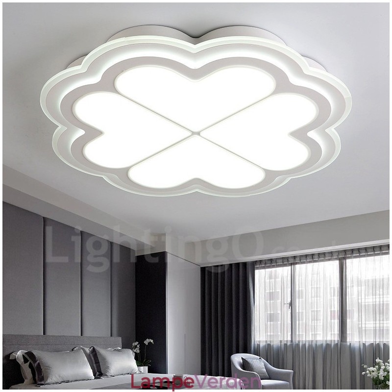 Moderne moderne integreret metal flush Mount Light