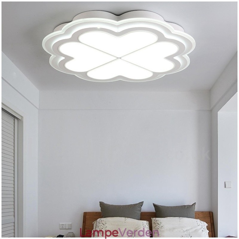 Moderne moderne integreret metal flush Mount Light