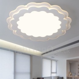 Moderne moderne integreret metal flush Mount Light