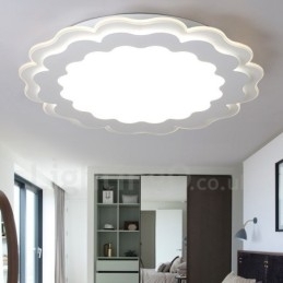 Moderne moderne integreret metal flush Mount Light