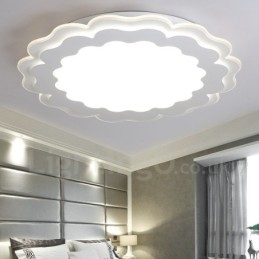 Moderne moderne integreret metal flush Mount Light
