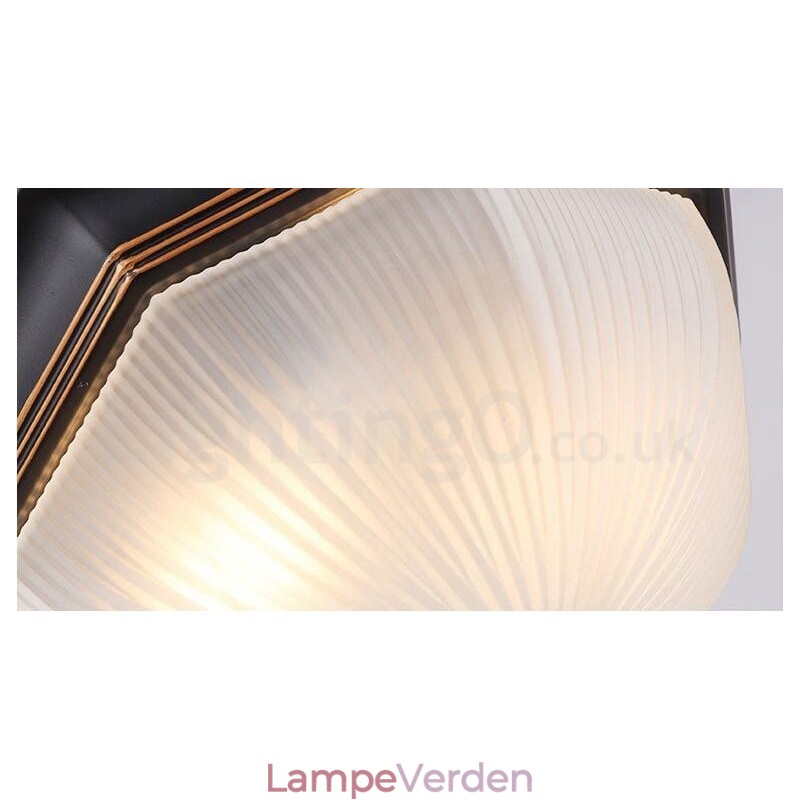 Rustik Lodge Integreret Flush Mount Light