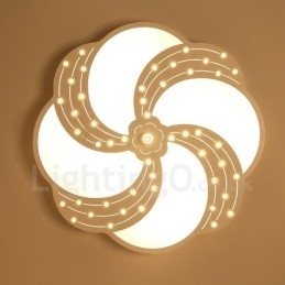 Moderne moderne integreret metal flush Mount Light