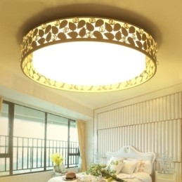 Moderne moderne integreret metal flush Mount Light