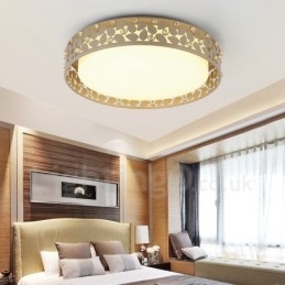 Moderne moderne integreret metal flush Mount Light