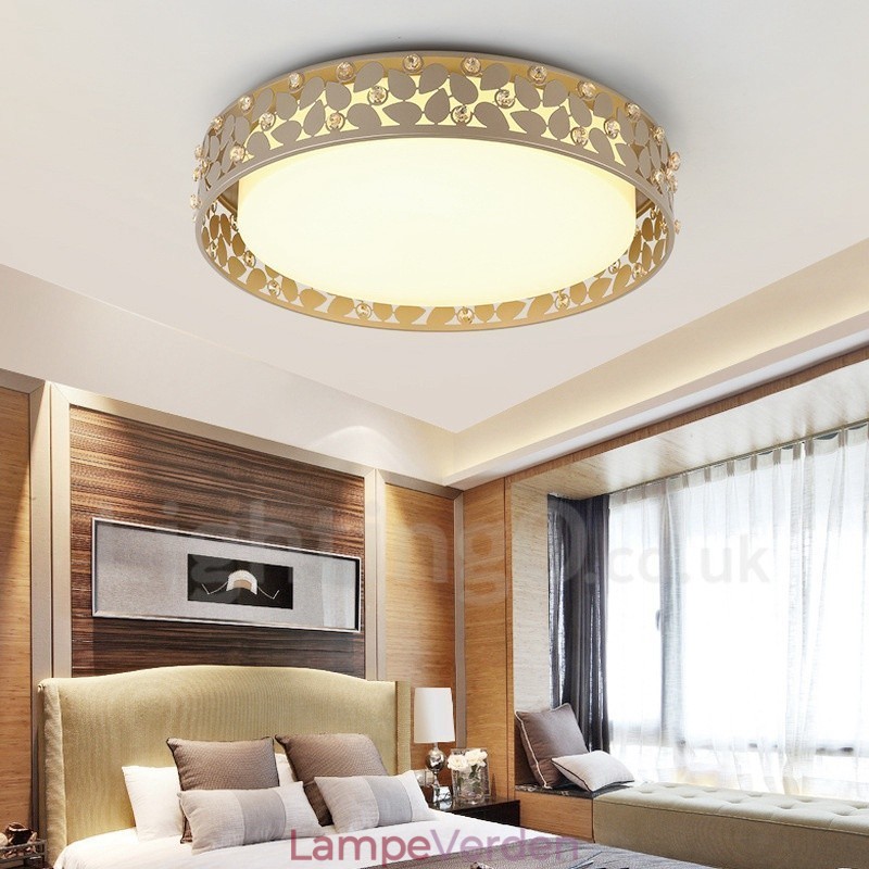 Moderne moderne integreret metal flush Mount Light