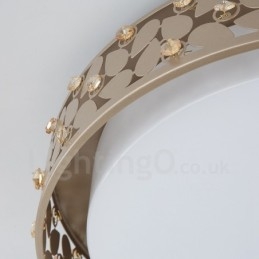 Moderne moderne integreret metal flush Mount Light