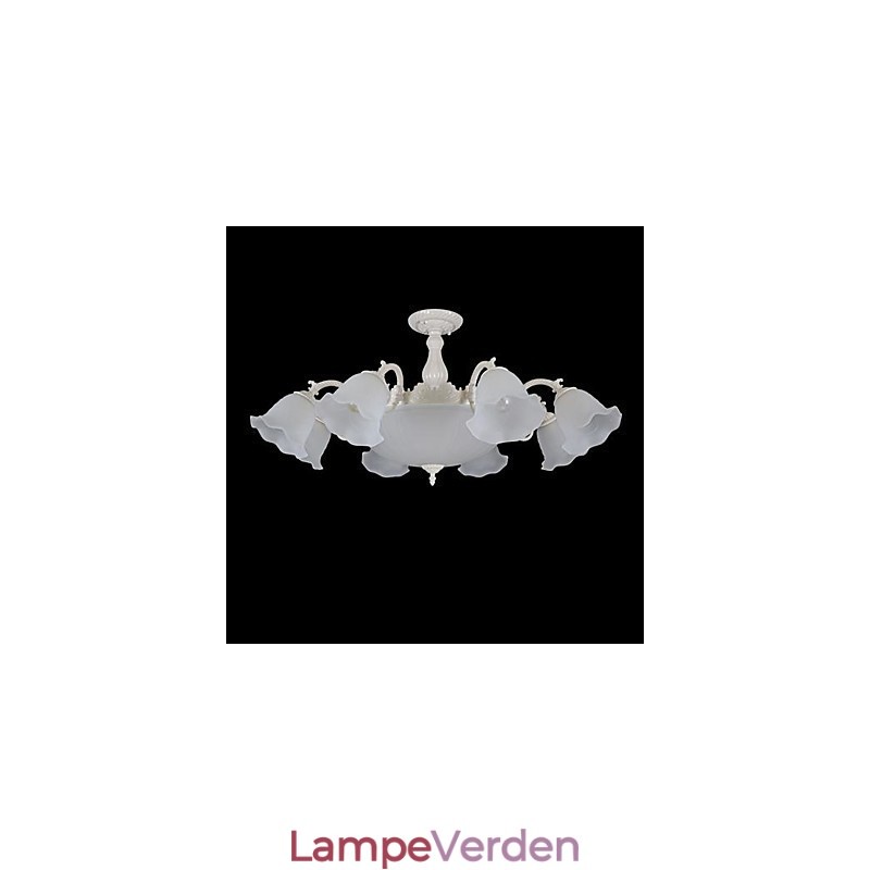 Flush Mount White European Retro Classic