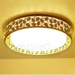 Moderne moderne integreret metal flush Mount Light