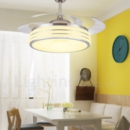 Moderne moderne usynlige loftsventilatorer