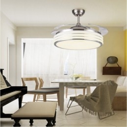 Moderne moderne usynlige loftsventilatorer