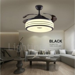 Moderne moderne usynlige loftsventilatorer