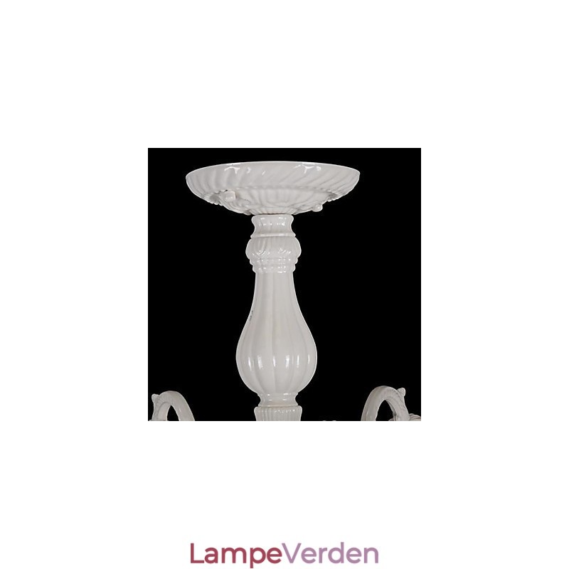 Flush Mount White European Retro Classic