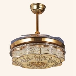 Moderne moderne usynlige loftsventilatorer