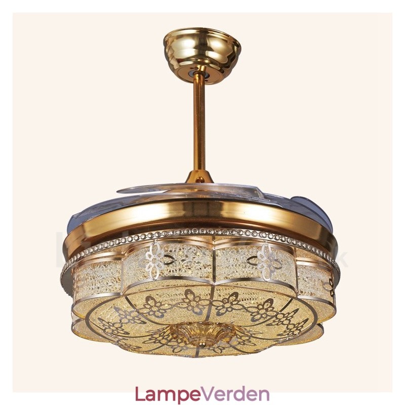 Moderne moderne usynlige loftsventilatorer