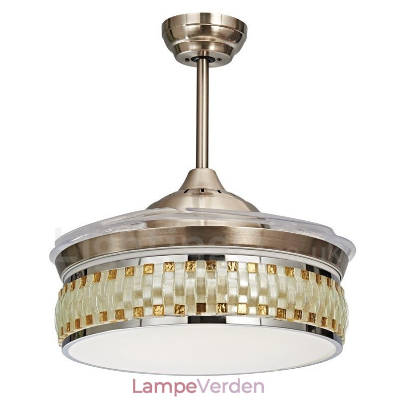 Moderne moderne usynlige loftsventilatorer
