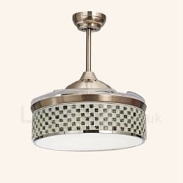 Moderne moderne usynlige loftsventilatorer