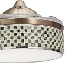 Moderne moderne usynlige loftsventilatorer