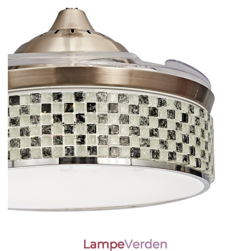 Moderne moderne usynlige loftsventilatorer