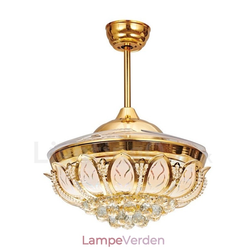 Traditionel klassisk usynlig loftsventilator Loftventilator