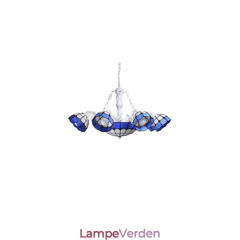 Middelhavet Landligt Sidder Kreativ 6 + 1 pandelamper og lanterner