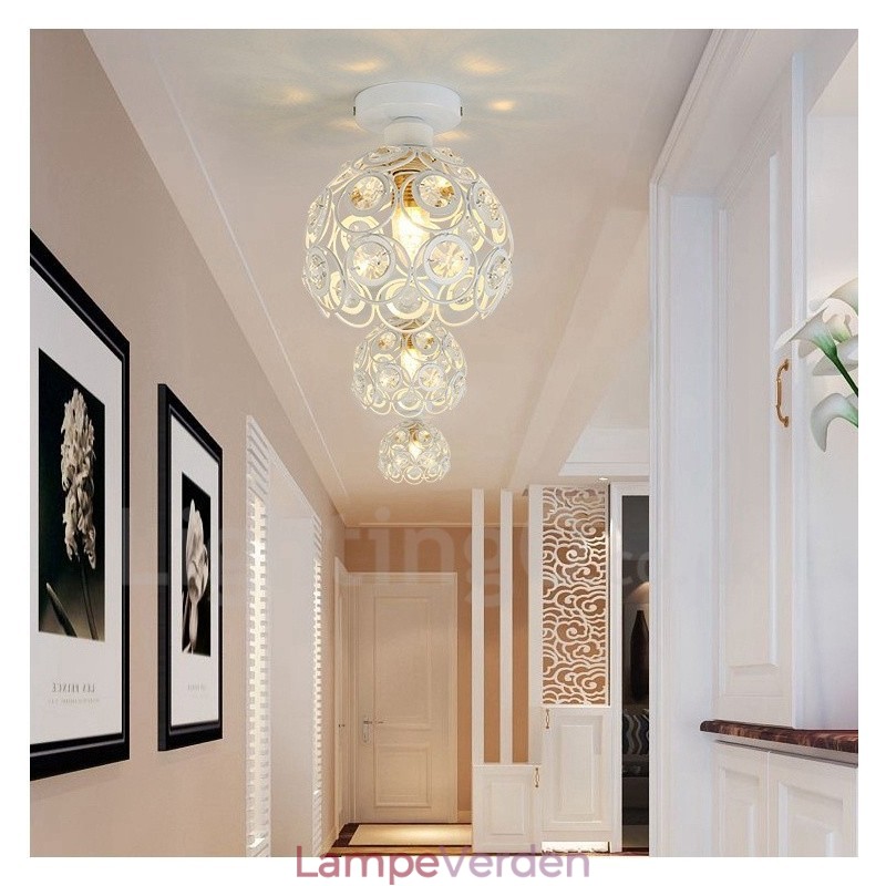 1 lys rustik hytte integreret pendel