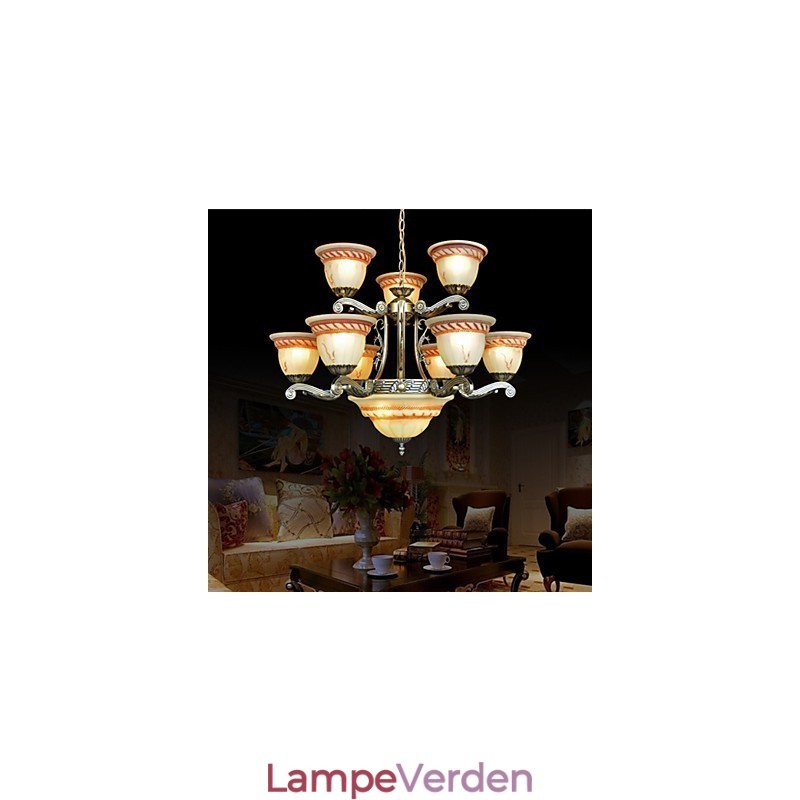 Lysekrone Traditionel Klassisk Vintage Retro Metal