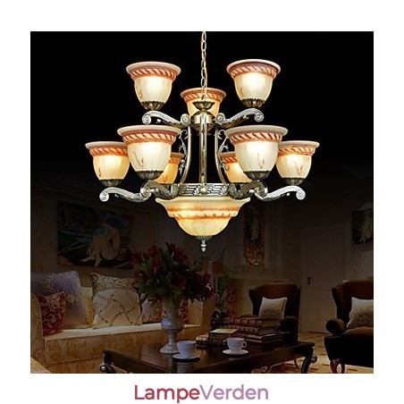 Lysekrone Traditionel Klassisk Vintage Retro Metal