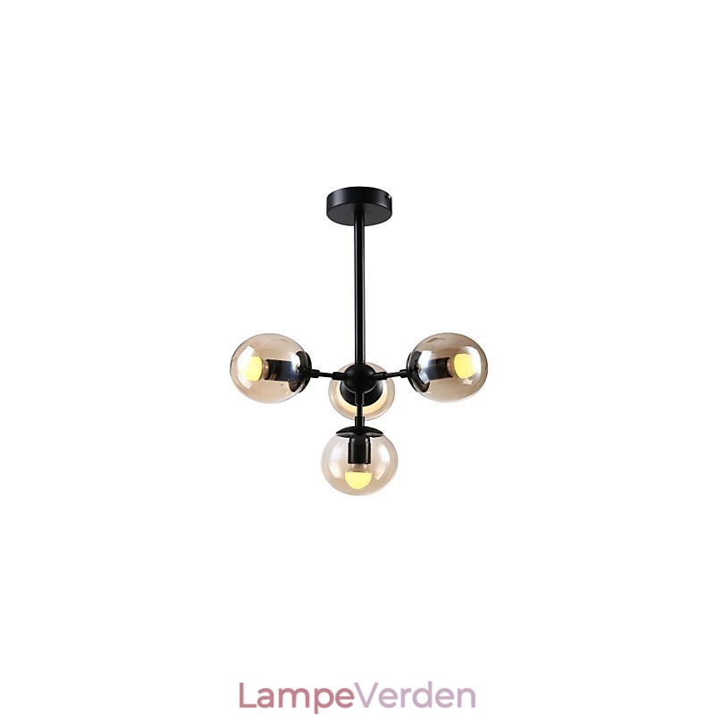 Traditionel klassisk retro maleri funktion til designere metal lysekrone