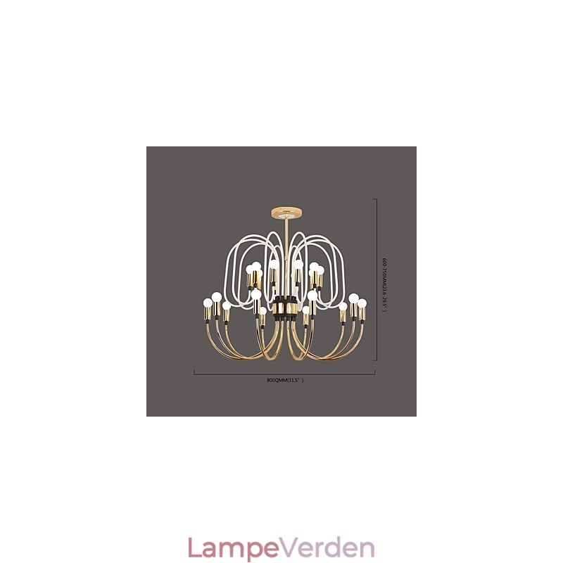 Moderne moderne lysekrone personlig lysekrone