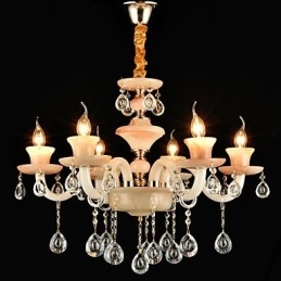 Moderne moderne traditionel klassisk galvaniseret funktion til Crystal Mini Style Metal lysekrone