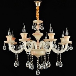 Moderne moderne traditionel klassisk galvaniseret funktion til Crystal Mini Style Metal lysekrone