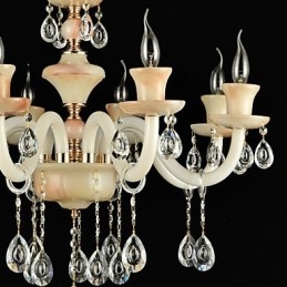 Moderne moderne traditionel klassisk galvaniseret funktion til Crystal Mini Style Metal lysekrone