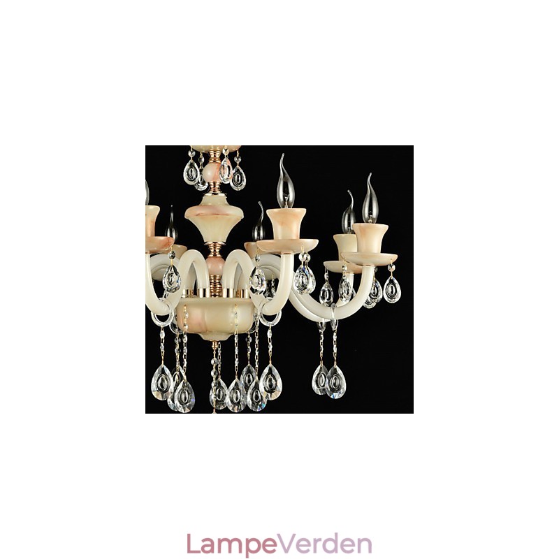 Moderne moderne traditionel klassisk galvaniseret funktion til Crystal Mini Style Metal lysekrone