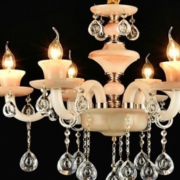 Moderne moderne traditionel klassisk galvaniseret funktion til Crystal Mini Style Metal lysekrone