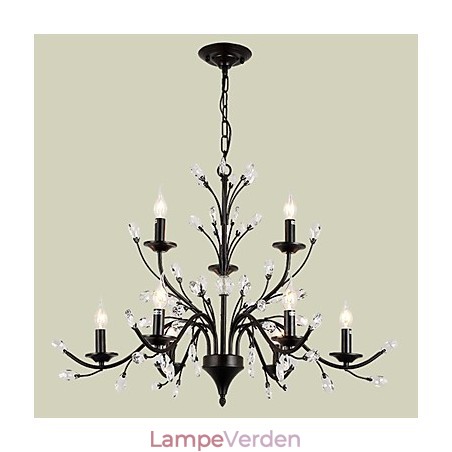9 lys krystal lysekrone moderne moderne traditionel klassisk vintage retro land maleri funktion 9 lys krystal lysekrone moderne moderne traditionel klassisk vintage retro land maleri funktion