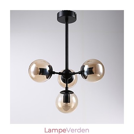 Fire lys post moderne Europa stil Modo metal glas pendel lampe foyeren dekorere industriel lysekrone lampe Fire lys post moderne Europa stil Modo metal glas pendel lampe foyeren dekorere industriel lysekrone lampe