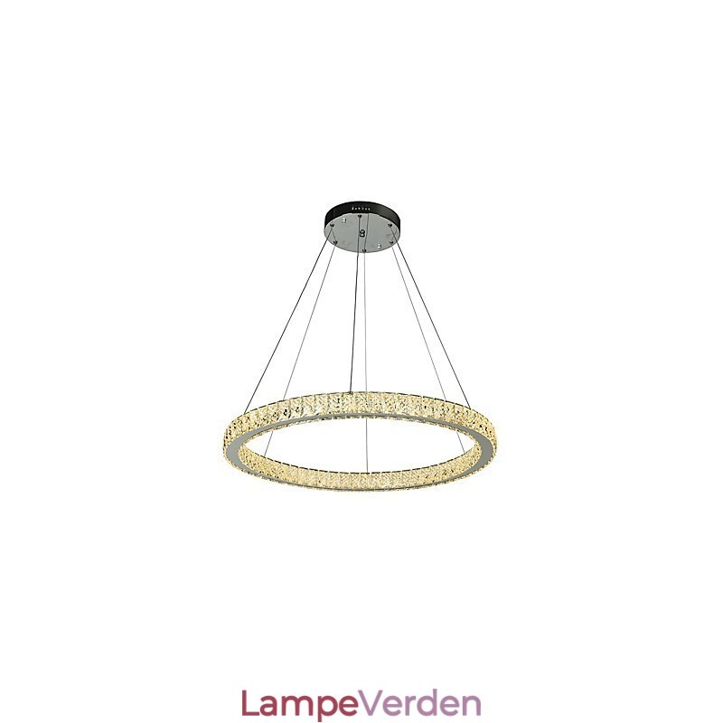 Dæmpbar Ring Loft Pendel Lys Moderne Lysekrone Belysning Indendørs Lys med Fjernbetjening