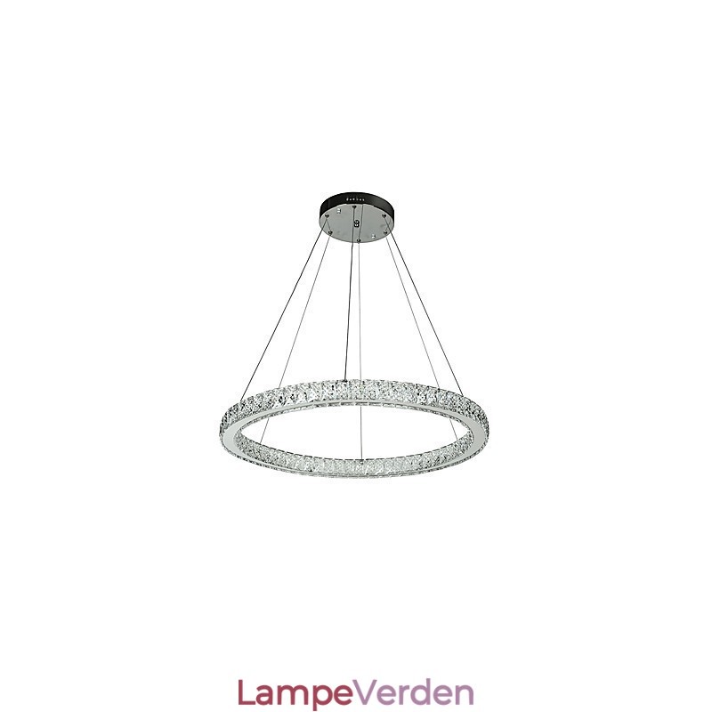 Dæmpbar Ring Loft Pendel Lys Moderne Lysekrone Belysning Indendørs Lys med Fjernbetjening