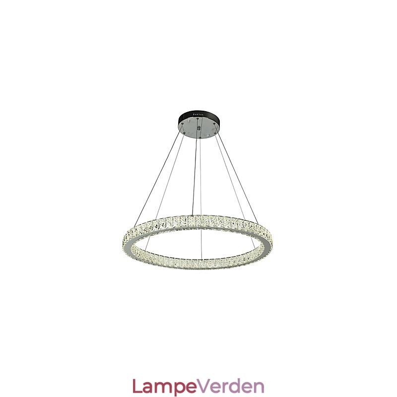 Dæmpbar Ring Loft Pendel Lys Moderne Lysekrone Belysning Indendørs Lys med Fjernbetjening
