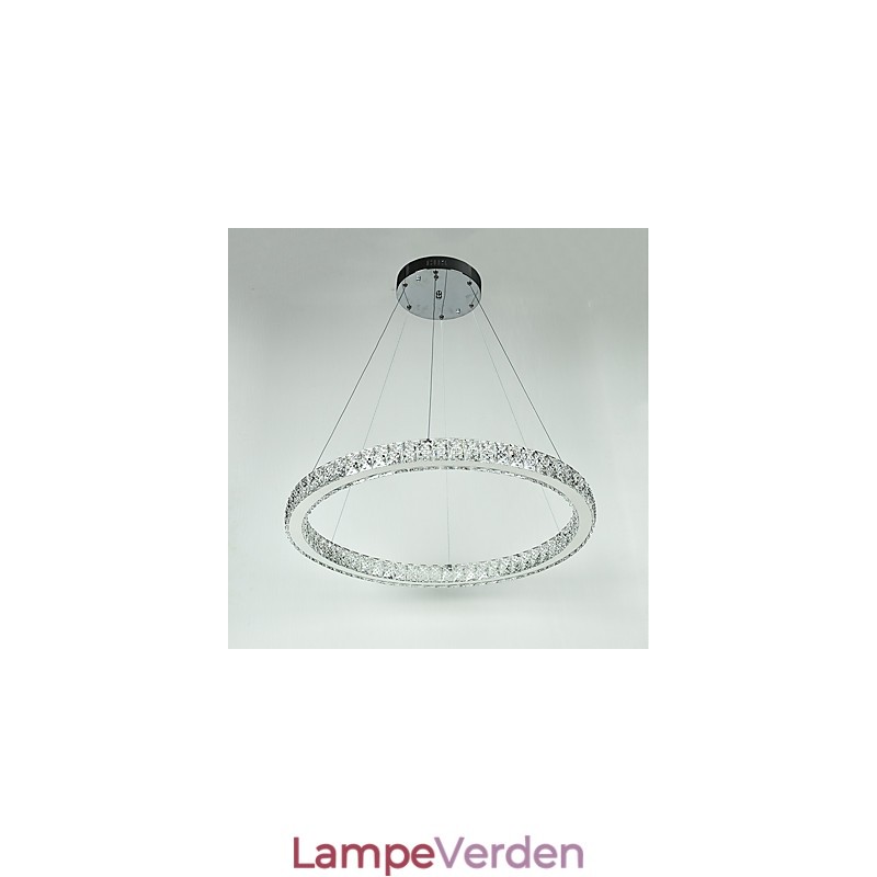 Dæmpbar Ring Loft Pendel Lys Moderne Lysekrone Belysning Indendørs Lys med Fjernbetjening