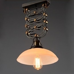 American Countryside Loft stil Pendel Light Smedejern Saks Light Shop Dekoration Lights Light