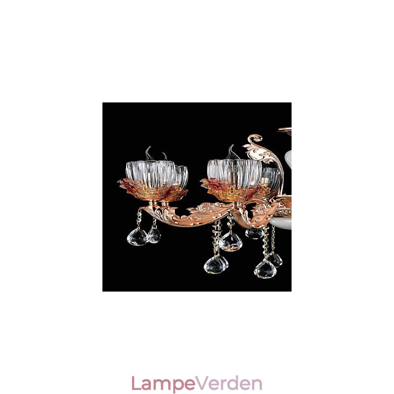 Moderne moderne traditionel klassisk zinklegeringsfunktion til Crystal Mini Style metal pendellampe