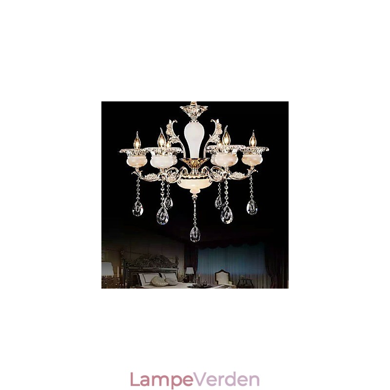 Retro Chrome-funktion til designers metal pendel