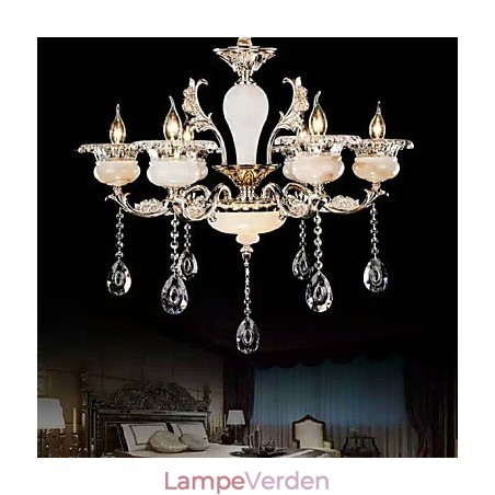 Retro Chrome-funktion til designers metal pendel