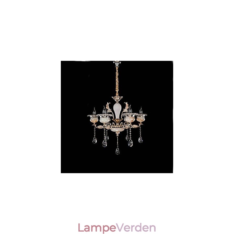 Retro Chrome-funktion til designers metal pendel